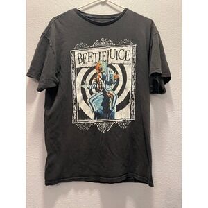Beetlejuice Graphic T-Shirt Black‎ Movie Tee Menswear